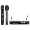Supersonic UHF Dual Channel Frequencies wireless microphone