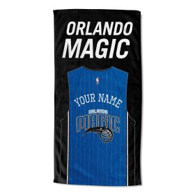 OFFICIAL NBA Jersey personalized beach towel - Orlando Magic