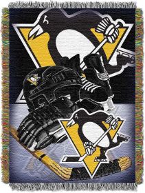 Penguins OFFICIAL National Hockey League; "Home Ice Advantage" Woven Tapestry