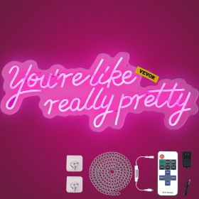 VEVOR  Pink LED Neon Signs for party Wall Decor