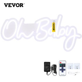 VEVOR Oh Baby Neon Sign for Wall Decor
