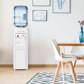 5 Gallons Hot and Cold Water Cooler Dispenser, Safety Lock