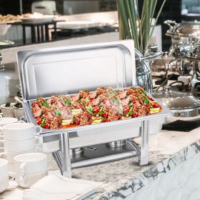 SOGA Single Tray Stainless Steel Chafing Catering Dish