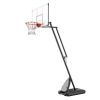 Basketball Hoop, 7.6-10 ft Adjustable Height Portable Backboard System, 50 inch Basketball Hoop & Goal, Kids & Adults Basketball Set with Wheels