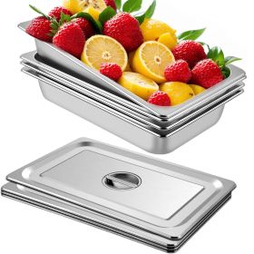4 Pack Steam Table Pans