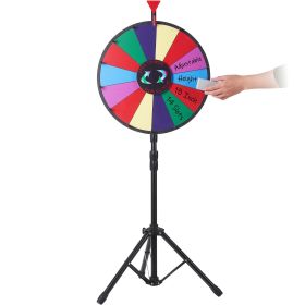 VEVOR 18 inch Spinning Prize Wheel