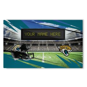 Official NFL Jaguars - 36" x 62" Personalized Washable Rug