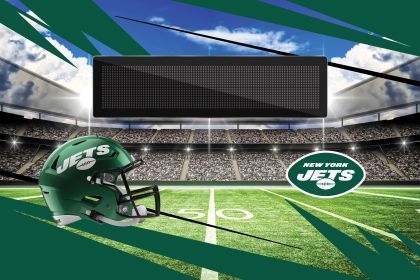 Official NFL Jets - 20" x 32" Personalized Washable Rug