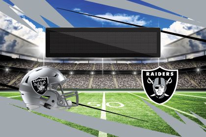 Official NFL Raiders - 20" x 32" Personalized Washable Rug