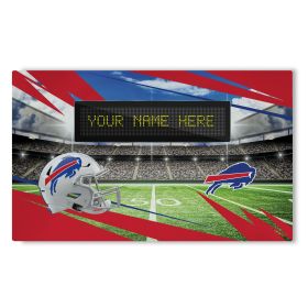 Official NFL Bills - 36" x 62" Personalized Washable Rug