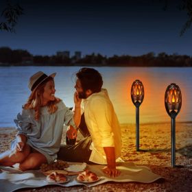 LED Flame Speakers Torch Wireless Speaker Waterproof