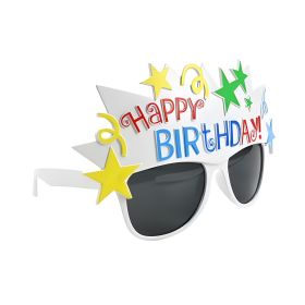 Happy Birthday Sunglasses Cream Cake