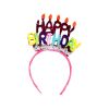 Grevosea Birthday Crown Headband Happy Birthday Accessory