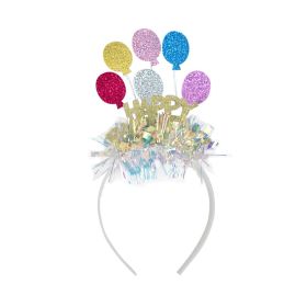 Grevosea Birthday Crown Headband Happy Birthday Party