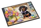 NEW Decorating Easter Dachshund Doormat