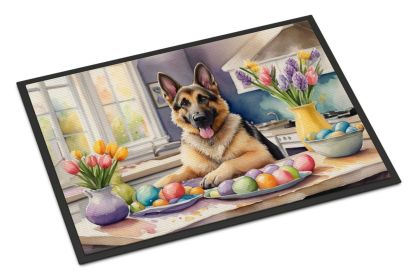 NEW Decorating Easter German Shepherd Doormat
