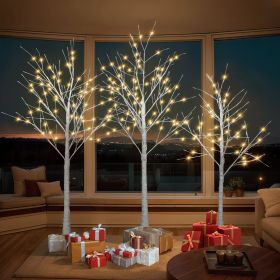Lighted Birch Tree,  Artificial XMAS Tree
