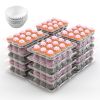 Cupcake Boxes Disposable Cupcake Containers Stackable Cupcake Carrier Holders