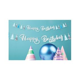 Set Happy Birthday Banner Wedding Signs