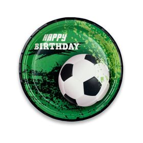 Soccer Party Decorations Serve Party Plates and Napkins