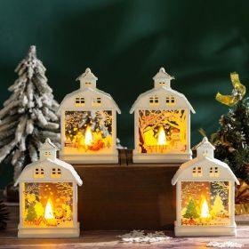 Christmas decorations vintage handheld night light LED ornaments