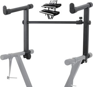 5 Core 2 tier Keyboard Stand Extension Adapter Adjustable Piano Stands