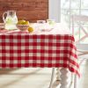 Charming Check Tablecloth, Multicolor, 60"W x 102"L