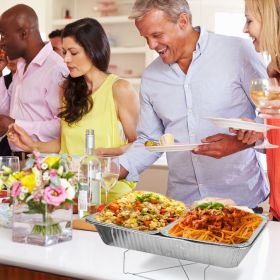 42Pcs Disposable Chafing Dish Buffet Kit