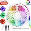 300 LEDs Strip Lights 5M/16.5ft 20 Colors