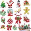 Christmas Painting Kits Santa Claus Gingerbread Man