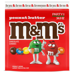 M&M's Peanut Butter Milk Chocolate Candy