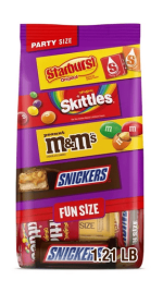 M&M's, Snickers, Skittles & Starburst Fun Size Candy