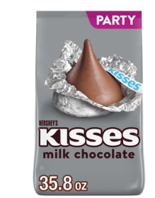 Hershey's Kisses Milk Chocolate Candy, Party Pack 35.8 oz