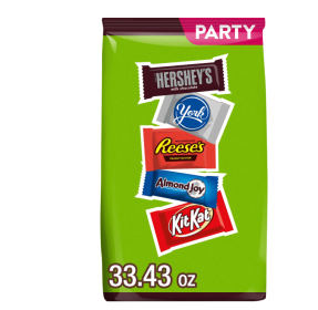 Hershey Assorted Chocolate Flavored Snack Size Candy, Party Pack 33.43 oz