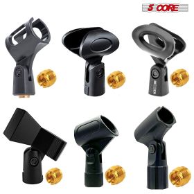 5 Core Microphone Clip Holder 6 Pieces
