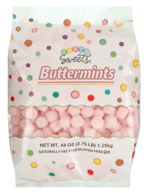 Party Sweets Pink Mint Candy, Gluten-Free, Allergen-Free