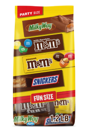 M&M's, Snickers & Milky Way Chocolate Candy Variety Mix , Party Size - 19.2 oz Bulk Bag