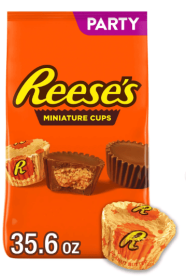 Reese's Miniatures Milk Chocolate Peanut Butter Cups Candy