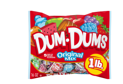 Dum Dums Original Mix Lollipop Suckers, Party Candy, 16oz Bag