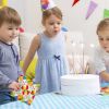 Bold & Bright Building Blocks Birthday Luncheon Napkins
