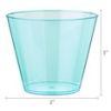 Way To Celebrate Disposable Plastic Cups – Blue, 8.79 fl oz