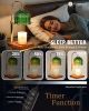 Green Candle Warmer Lamp with Timer