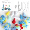 Cute Baby Crib Mobile Nursery Decor Colorful Ocean Fishes