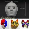 10-Packs DIY Paper Mask for Halloween Costumes, Man