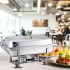 SOGA 9L Stainless Steel Chafing Food Warmer