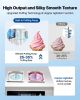 Ice Cream Machine, 20-28L/H Yield, 2200W 3-Flavor Countertop