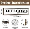 Welcome Home Decoration Sign, Housewarming Gift