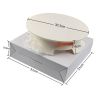 Cake Turntable with Lock Switch and Scale Mark