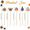 100Pcs Halloween Cocktail Picks 5 Style