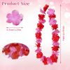 20Pcs Valentine'S Day Flower Leis Garland Necklace